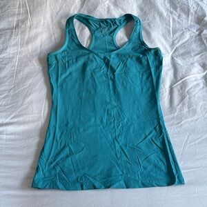 Sweaty Betty Teal Racerback Tank Top